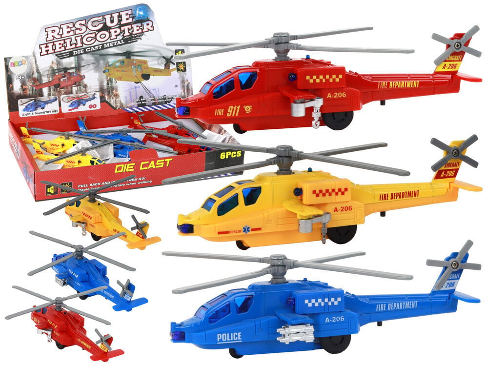 Helikopteri ääni- ja valoefekteillä hinta ja tiedot | Poikien lelut | hobbyhall.fi