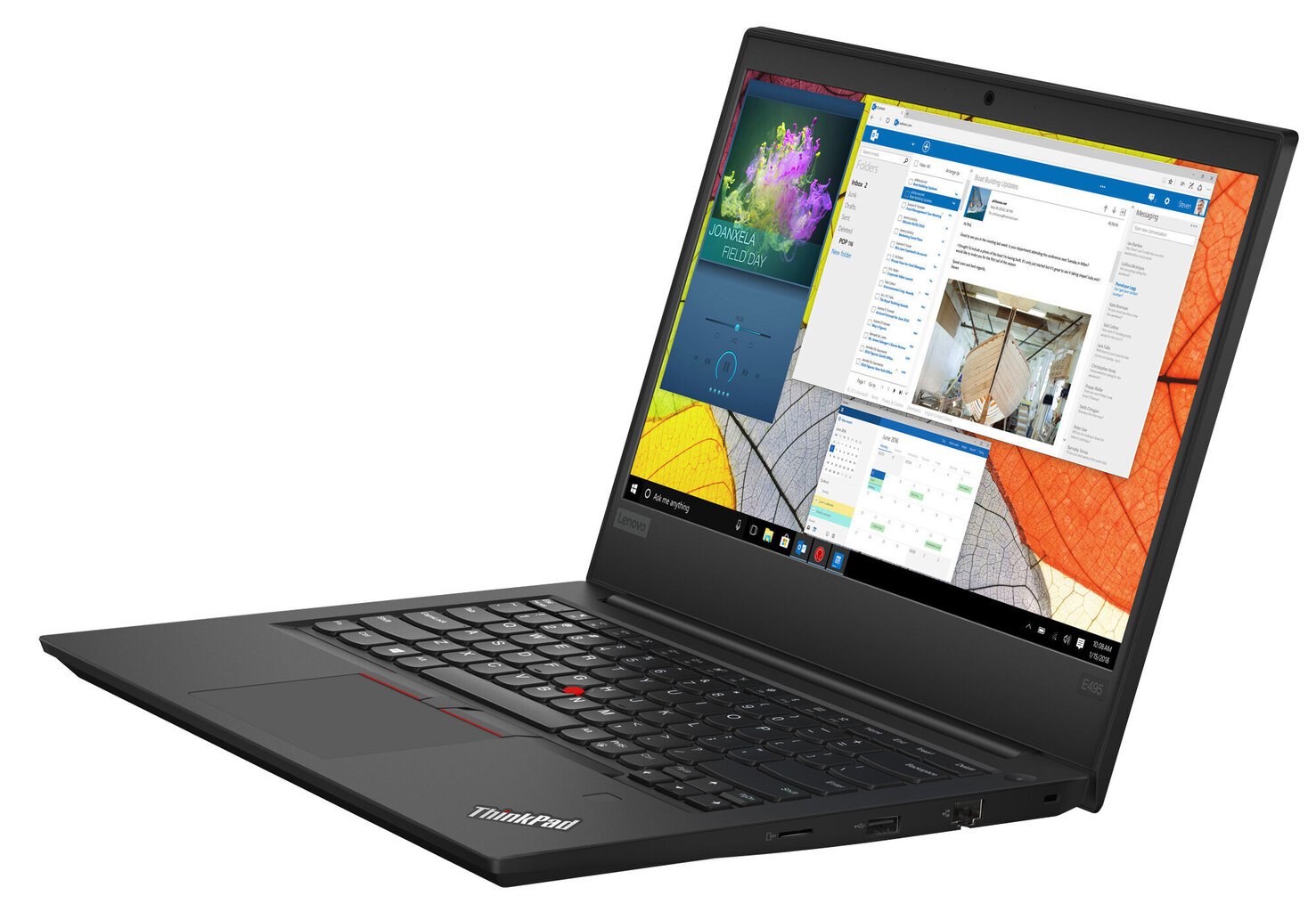 Lenovo ThinkPad E495; Ryzen 5 3500U| 8GB|256GB|14,0" FHD|Windows 11 PRO| Päivitetty/uusi hinta ja tiedot | Kannettavat tietokoneet | hobbyhall.fi