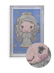 Timanttimaalaus setti 20x30 cm, Little angel hinta ja tiedot | Timanttimaalaukset | hobbyhall.fi