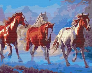 Paint It! Maalaus numeroiden mukaan, Tabun hevosten hinta ja tiedot | Symag Lapset | hobbyhall.fi