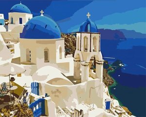 Paint It! Maalaus numeroiden mukaan, Santorini hinta ja tiedot | Symag Lapset | hobbyhall.fi