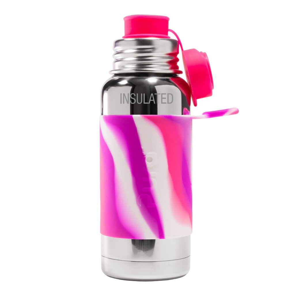 Pura Sport Eristetty pullo 475 ml, pink swirl hinta ja tiedot | Juomapullot | hobbyhall.fi