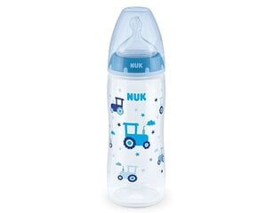 Pullo lämpömittarilla Nuk, 6-18 kuukautta, 360 ml hinta ja tiedot | Tuttipullot ja tarvikkeet | hobbyhall.fi