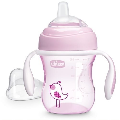 Nokkakuppi Chicco, 4kk+, 200 ml hinta ja tiedot | Tuttipullot ja tarvikkeet | hobbyhall.fi