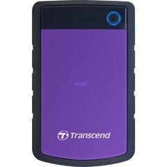 Transcend StoreJet 25H3P 4TB ulkoinen kiintolevy hinta ja tiedot | Ulkoiset kovalevyt | hobbyhall.fi