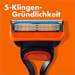 Gillette Fusion 5 partakoneen terät, 8 partakoneen terää per pakkaus hinta ja tiedot | Parranajo ja karvanpoisto | hobbyhall.fi