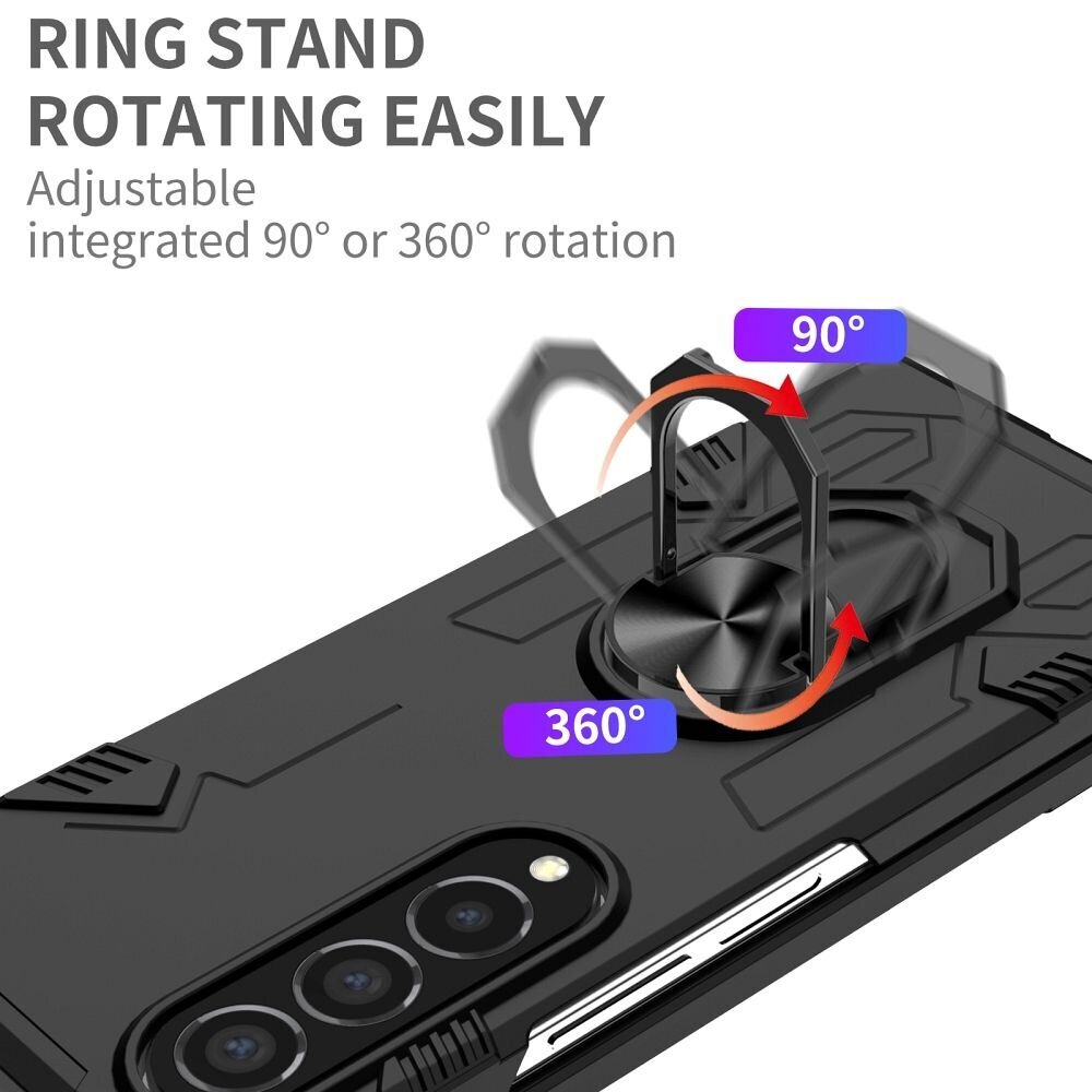 MECHA Samsung Galaxy Z Fold 5 5G, musta hinta ja tiedot | Puhelimen kuoret ja kotelot | hobbyhall.fi