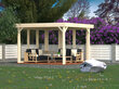 Pergola Lucy 12,2 m² hinta ja tiedot | Puutarhapaviljongit | hobbyhall.fi