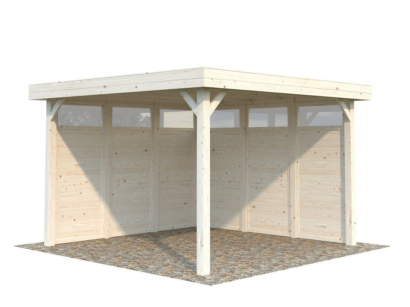 Pergola Lucy 12,2 m² hinta ja tiedot | Puutarhapaviljongit | hobbyhall.fi