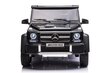 Mercedes G63 -sähköinen katumaasturi, musta hinta ja tiedot | Lasten sähköautot | hobbyhall.fi
