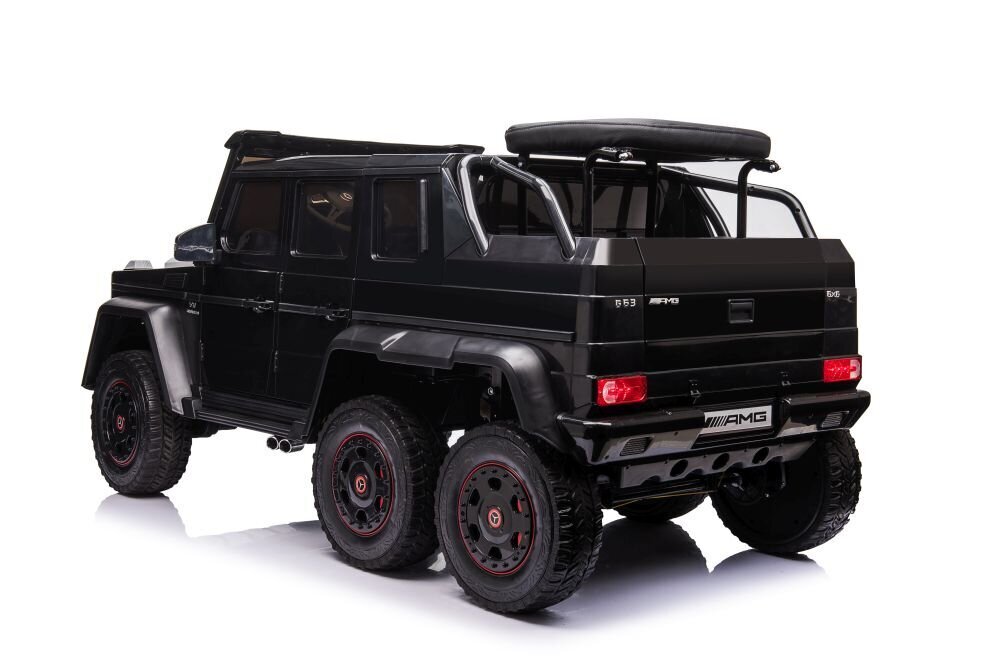 Mercedes G63 -sähköinen katumaasturi, musta hinta ja tiedot | Lasten sähköautot | hobbyhall.fi