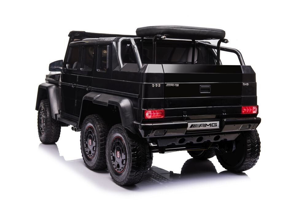 Mercedes G63 -sähköinen katumaasturi, musta hinta ja tiedot | Lasten sähköautot | hobbyhall.fi