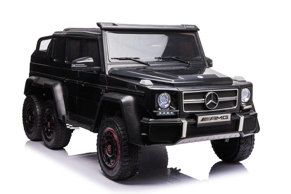 Mercedes G63 -sähköinen katumaasturi, musta hinta ja tiedot | Lasten sähköautot | hobbyhall.fi