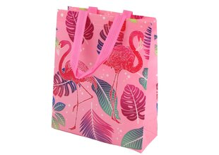 Flamingo-lahjapussi, vaaleanpunainen hinta ja tiedot | Lahjapaketointi | hobbyhall.fi