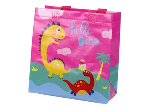 Dinosaurus-lahjapussi, vaaleanpunainen hinta ja tiedot | Lahjapaketointi | hobbyhall.fi