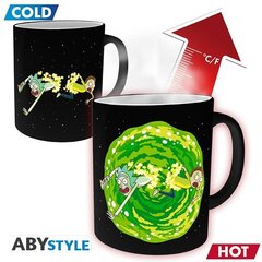 Rick And Morty Mug Heatchange 320ml hinta ja tiedot | Pelien oheistuotteet | hobbyhall.fi