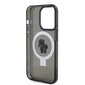 Karl Lagerfeld Ringstand Karl and Choupette MagSafe Case for iPhone 15 Pro Black hinta ja tiedot | Puhelimen kuoret ja kotelot | hobbyhall.fi