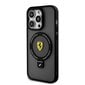 Ferrari Ring Stand MagSafe Case for iPhone 15 Pro Black hinta ja tiedot | Puhelimen kuoret ja kotelot | hobbyhall.fi