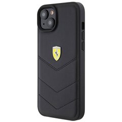 Ferrari Quilted Metal Logo Back Case for Apple iPhone 15 Plus hinta ja tiedot | Ferrari Puhelimet, älylaitteet ja kamerat | hobbyhall.fi
