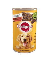 Pedigree kanaa ja porkkanaa, 24x400 g hinta ja tiedot | Koiran märkäruoka | hobbyhall.fi