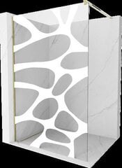 Suihkuseinä Mexen Kioto, valkoinen kuvio/kulta, 110 x 200 cm hinta ja tiedot | Suihkuseinät ja -ovet | hobbyhall.fi