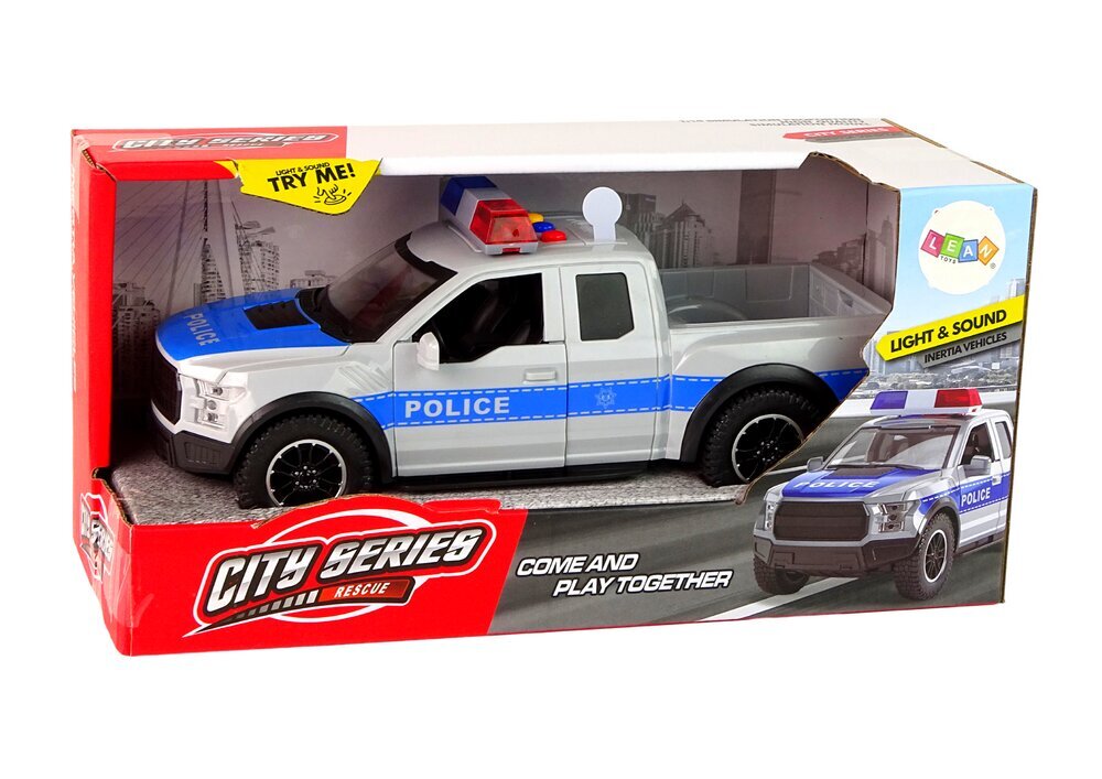 Poliisiauto ääni- ja valoefekteillä hinta ja tiedot | Poikien lelut | hobbyhall.fi