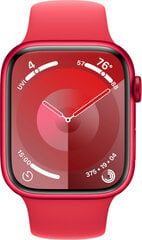 APPLE Watch Series 9 GPS + Cellular 45mm PRODUCT RED Aluminium Case with PRODUCT RED Sport Band - M/L hinta ja tiedot | Älykellot | hobbyhall.fi