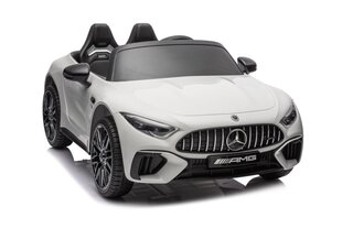 Mercedes AMG SL63 sähköauto lapsille, valkoinen hinta ja tiedot | Lasten sähköautot | hobbyhall.fi