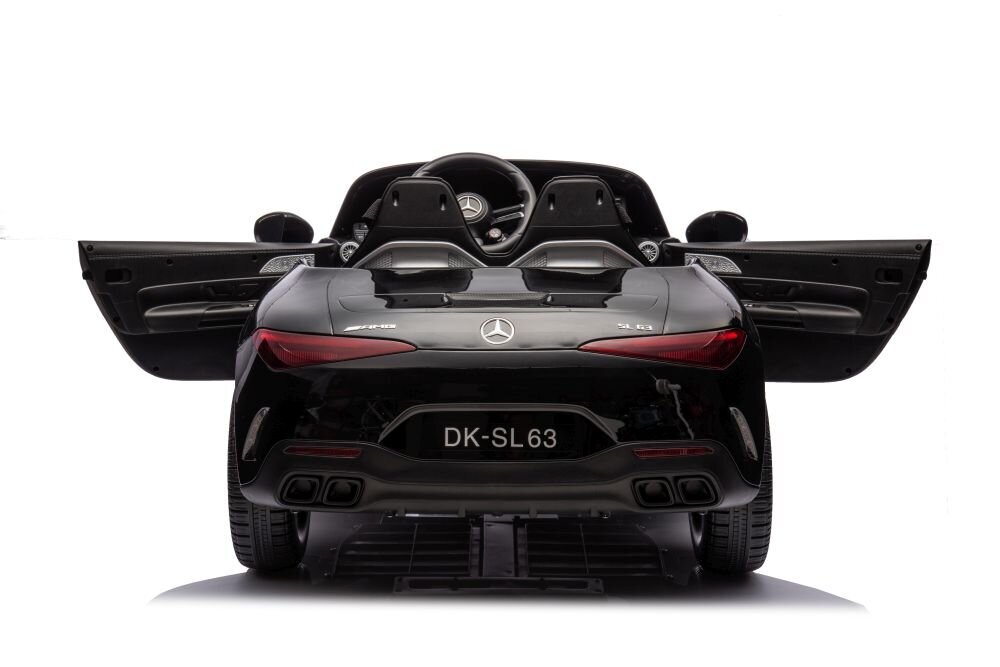 Mercedes AMG SL63 sähköauto lapsille, musta hinta ja tiedot | Lasten sähköautot | hobbyhall.fi