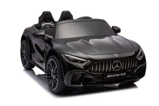 Mercedes AMG SL63 sähköauto lapsille, musta hinta ja tiedot | Lasten sähköautot | hobbyhall.fi