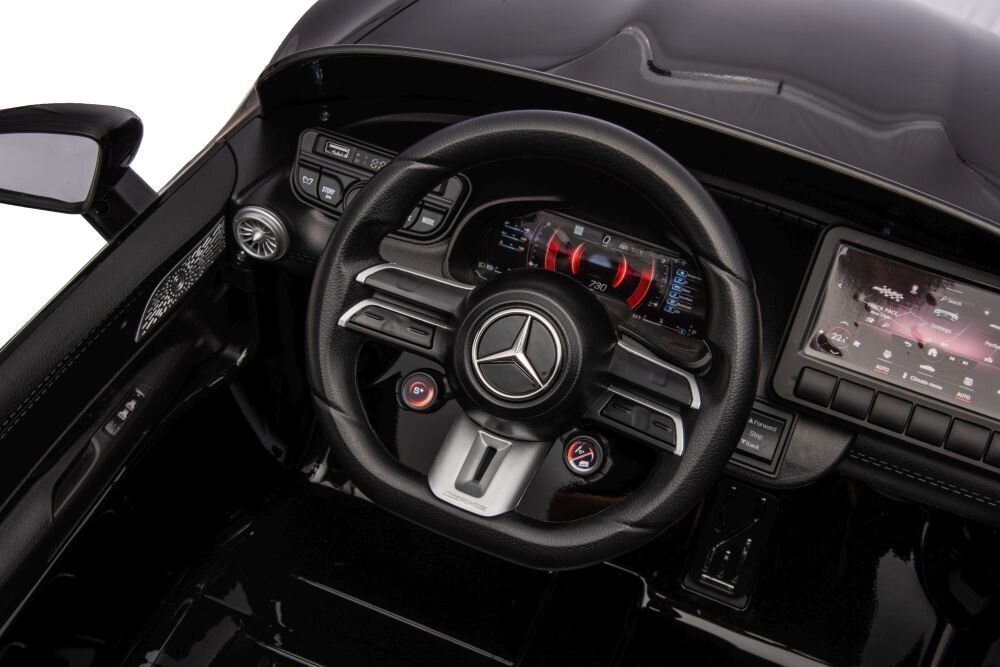 Mercedes AMG SL63 sähköauto lapsille, musta hinta ja tiedot | Lasten sähköautot | hobbyhall.fi