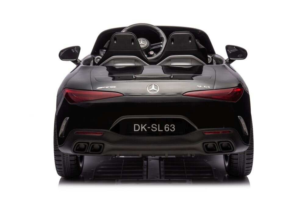 Mercedes AMG SL63 sähköauto lapsille, musta hinta ja tiedot | Lasten sähköautot | hobbyhall.fi