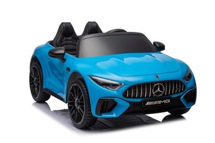 Kaksipaikkainen sähköauto lapsille Mercedes AMG SL63, sininen hinta ja tiedot | Lasten sähköautot | hobbyhall.fi