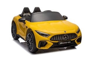 Mercedes AMG SL63 sähköauto lapsille, keltainen hinta ja tiedot | Lasten sähköautot | hobbyhall.fi