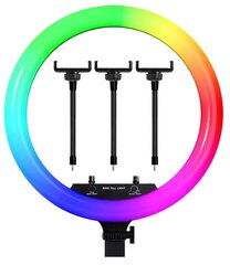 Ring light RGB 36 cm hinta ja tiedot | Valokuvaustarvikkeet | hobbyhall.fi