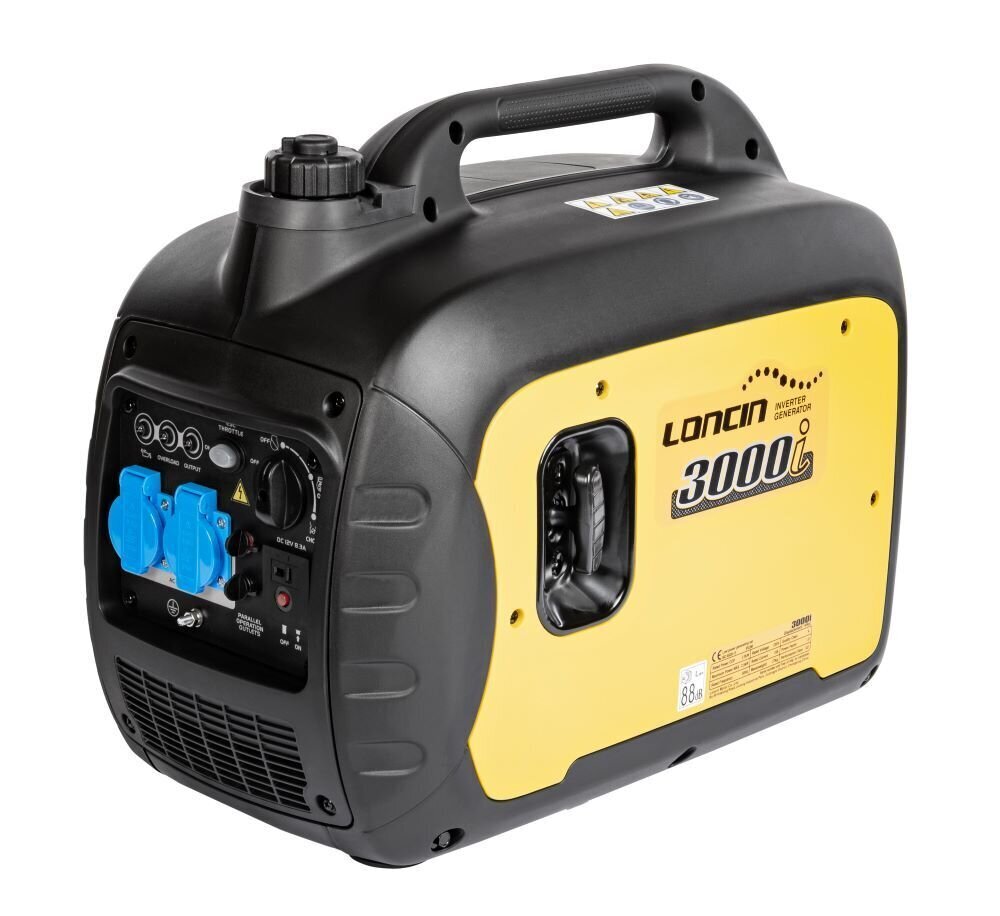 Invertterigeneraattori Loncin 2,5 kW 149 cm3 LC3000I hinta ja tiedot | Aggregaatit | hobbyhall.fi