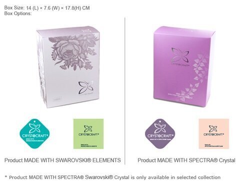 Kynttilänjalka Swarovski-kiteillä, 24K kullattu hinta ja tiedot | Joulukoristeet | hobbyhall.fi