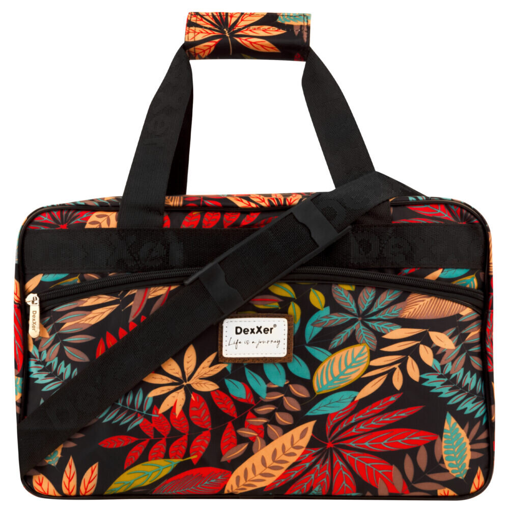 Orange-Flow Leaves -matkalaukku hinta ja tiedot | Naisten käsilaukut | hobbyhall.fi
