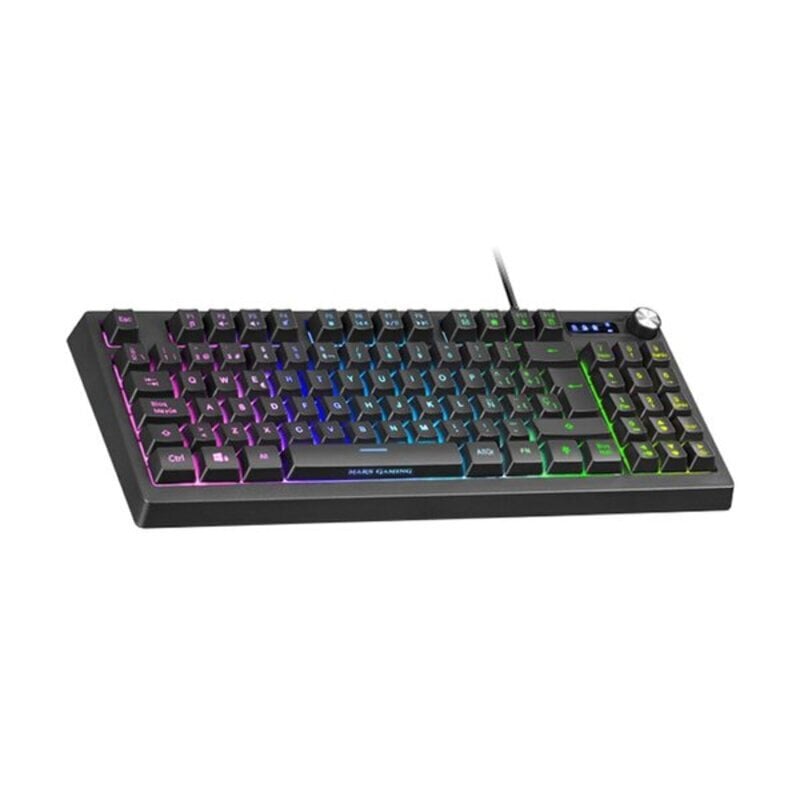 Mars Gaming MKREVO LED RGB hinta ja tiedot | Näppäimistöt | hobbyhall.fi