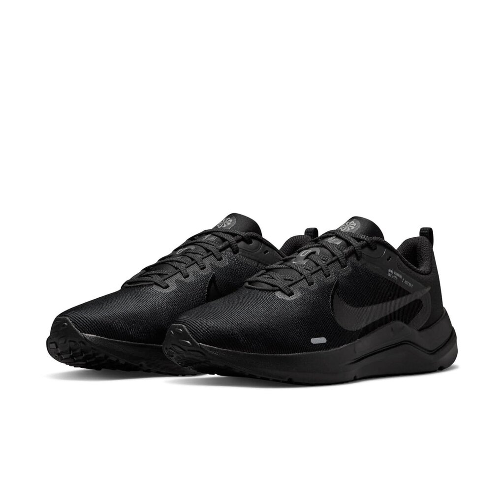 Nike juoksukengät Downshifter 12 Black DD9293-002-47 hinta ja tiedot | Miesten urheilu- ja vapaa-ajan kengät | hobbyhall.fi