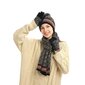 Talvisetti (hanskat, huivi, hattu), tummansininen M1211031-3 hinta ja tiedot | Naisten päähineet | hobbyhall.fi