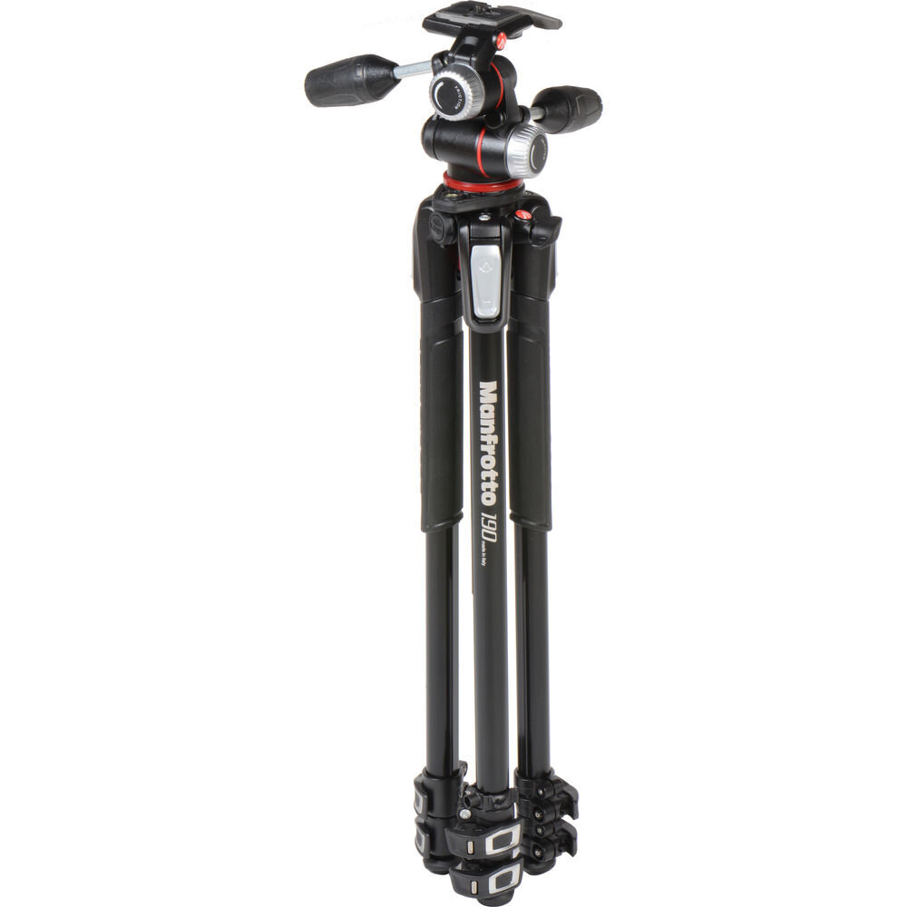 Manfrotto kolmijalkasarja MK190XPRO3-3W hinta ja tiedot | Kamerajalustat | hobbyhall.fi