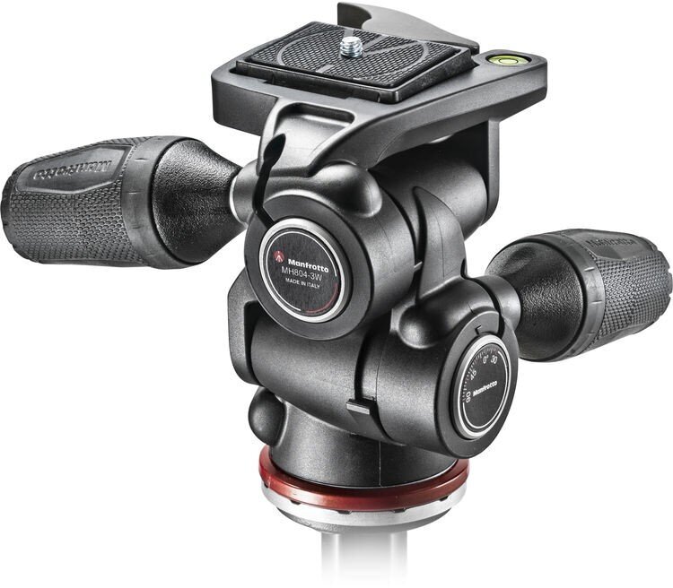 Manfrotto 3-tiepää MH804-3W hinta ja tiedot | Kamerajalustat | hobbyhall.fi