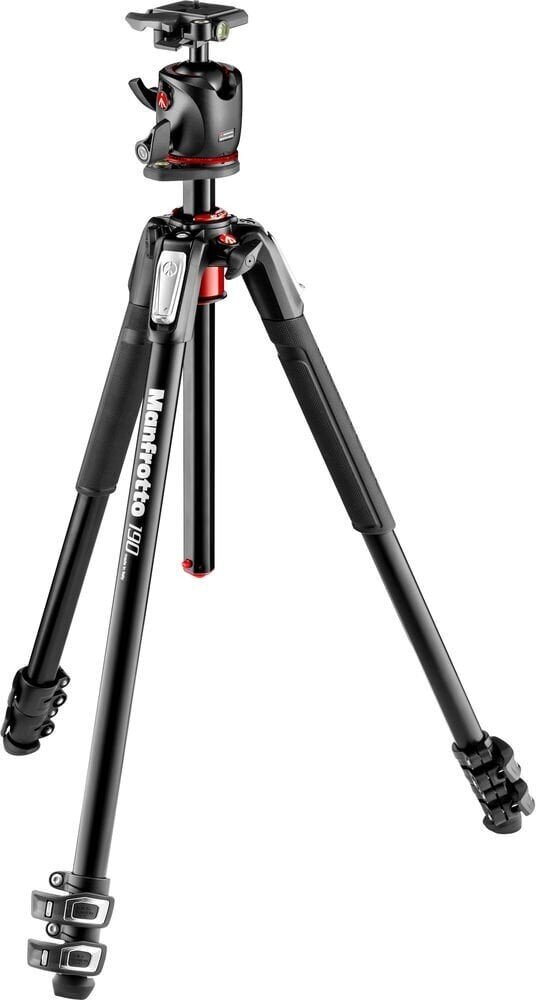 Manfrotto kolmijalkasarja MK190XPRO3-BHQ2 hinta ja tiedot | Kamerajalustat | hobbyhall.fi