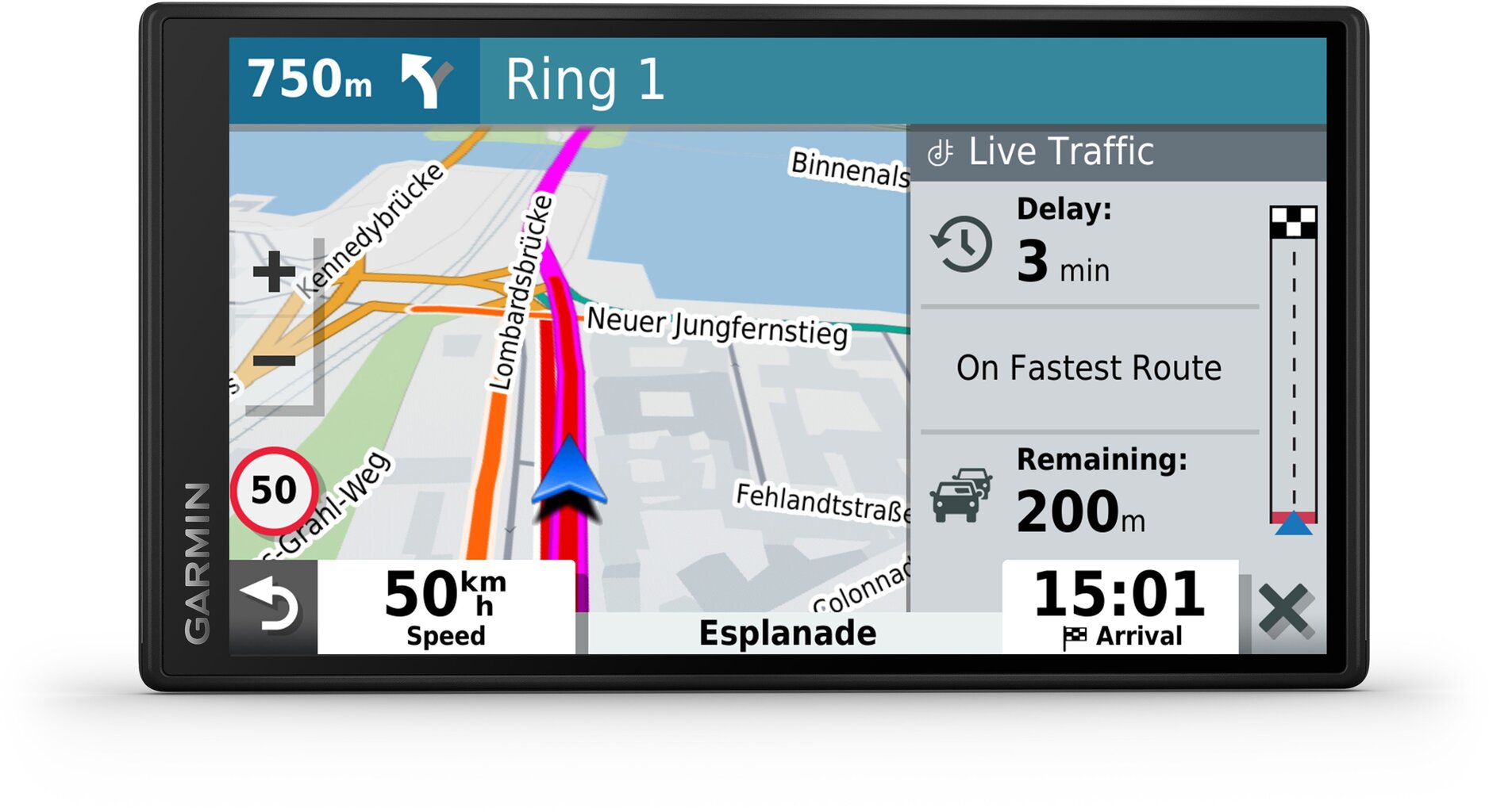 Garmin Drive 55 MT-S EU hinta ja tiedot | GPS-laitteet | hobbyhall.fi