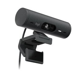 Logitech webcam Brio 500, musta hinta ja tiedot | Web-kamerat | hobbyhall.fi