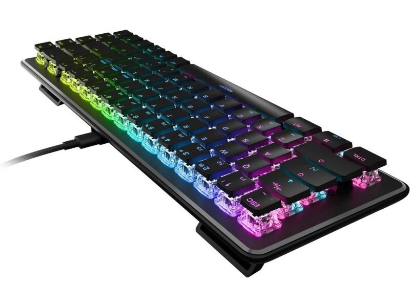 Roccat näppäimistö Vulcan II Mini US, musta hinta ja tiedot | Näppäimistöt | hobbyhall.fi