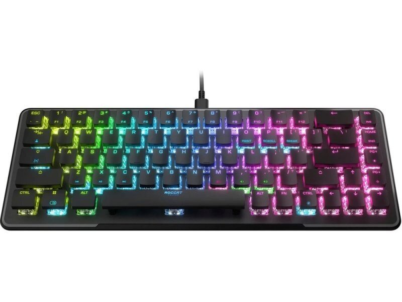 Roccat näppäimistö Vulcan II Mini US, musta hinta ja tiedot | Näppäimistöt | hobbyhall.fi