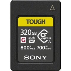 Sony muistikortti CFexpress 320GB Type A Tough hinta ja tiedot | Puhelimen muistikortit | hobbyhall.fi