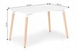 Moderni ruokapöytä ruokasaliin keittiöön olohuoneeseen 120x80 cm hinta ja tiedot | Ruokapöydät | hobbyhall.fi